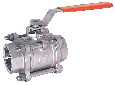 Kobold Manual Stainless Steel Ball Valve, KUG-ZE